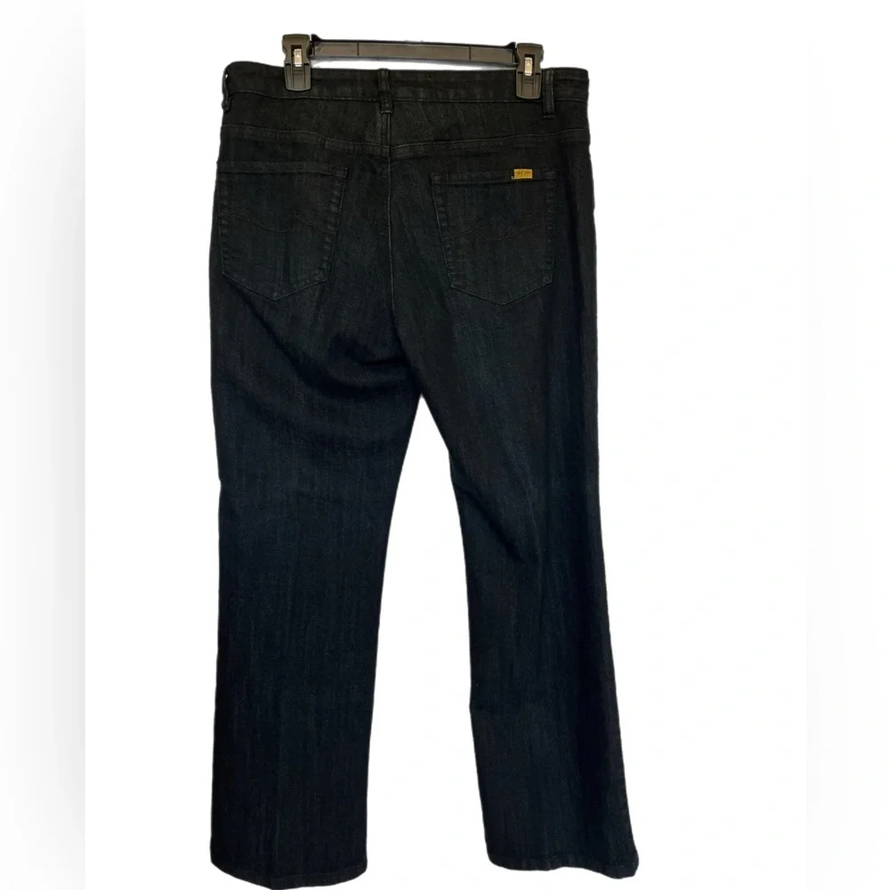 Bill Blass Jeans Women’s 14W Blue Bootcut Stretch Dark Denim Cotton Blend - Picture 3 of 5